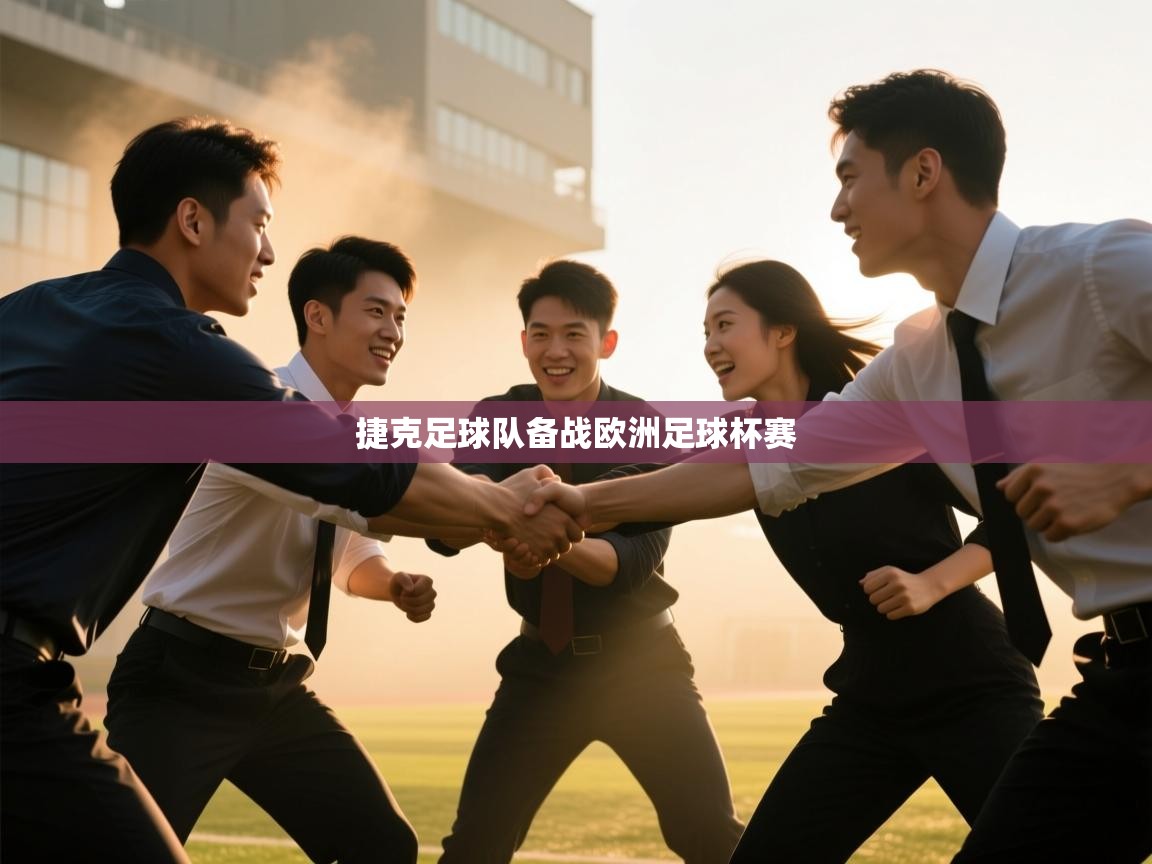 捷克足球队备战欧洲足球杯赛