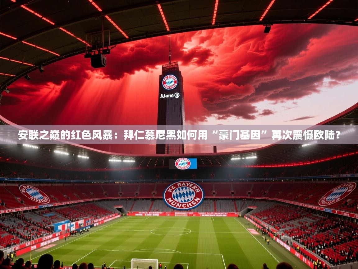 安联之巅的红色风暴：拜仁慕尼黑如何用“豪门基因”再次震慑欧陆？