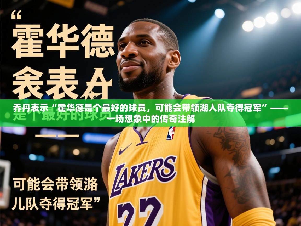 乔丹表示“霍华德是个最好的球员，可能会带领湖人队夺得冠军”——一场想象中的传奇注解